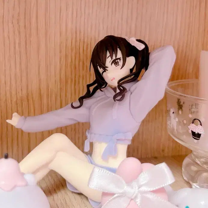 [BUNJANG] Cute Gal Character Figure with Ribbon / 미소녀 갸루캐릭터 피규어