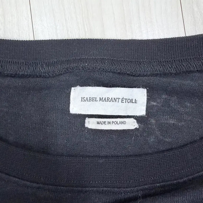 [BUNJANG] Isabel Marant Linen Long Sleeve T-Shirt Size 36 / 이자벨 마랑 린넨 티셔츠, 맨투맨, 롱 슬리브 36사이즈