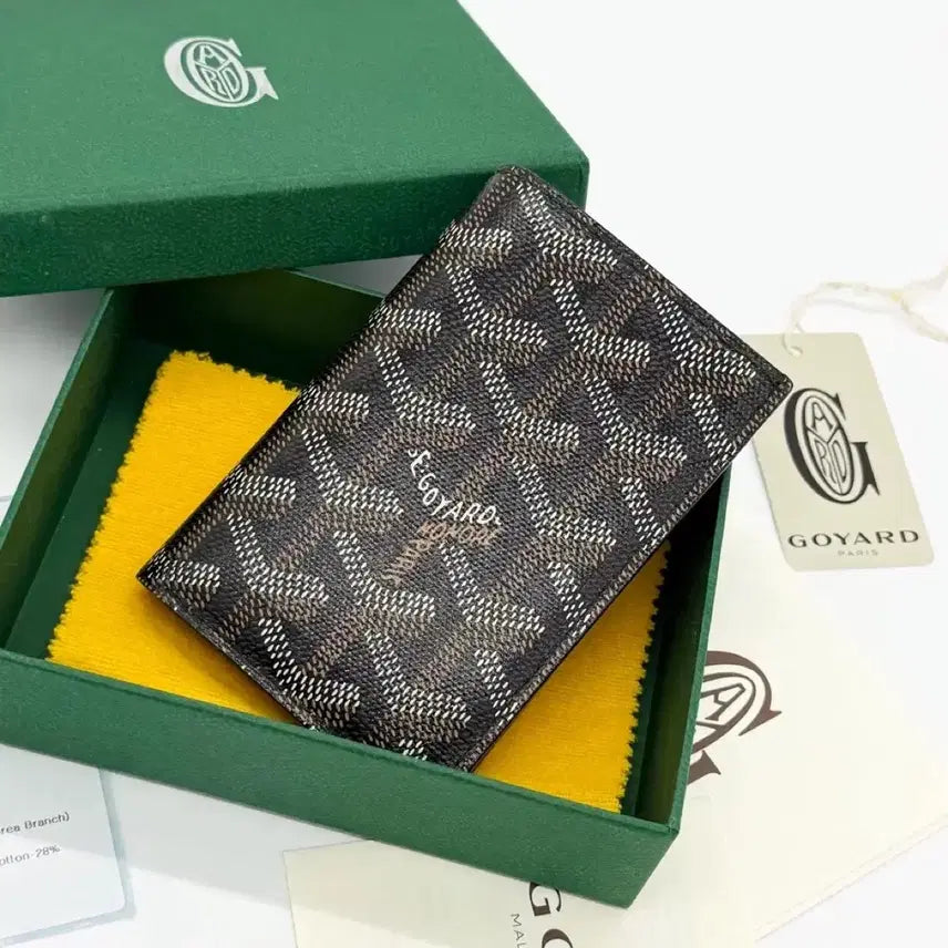 [BUNJANG] Goyard Saint Pierre Card Holder Black / [정품] 고야드 생피에르 카드지갑 블랙
