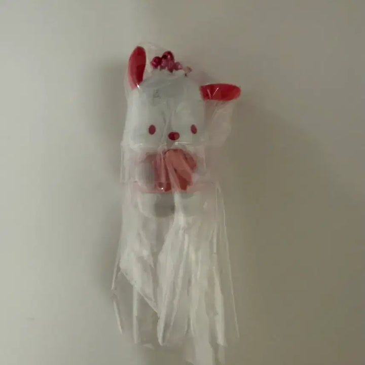 [BUNJANG] Sanrio Sakura Pochacco Mascot Keychain / 산리오 벚꽃 사쿠라 마스코트 가챠 포챠코 키링