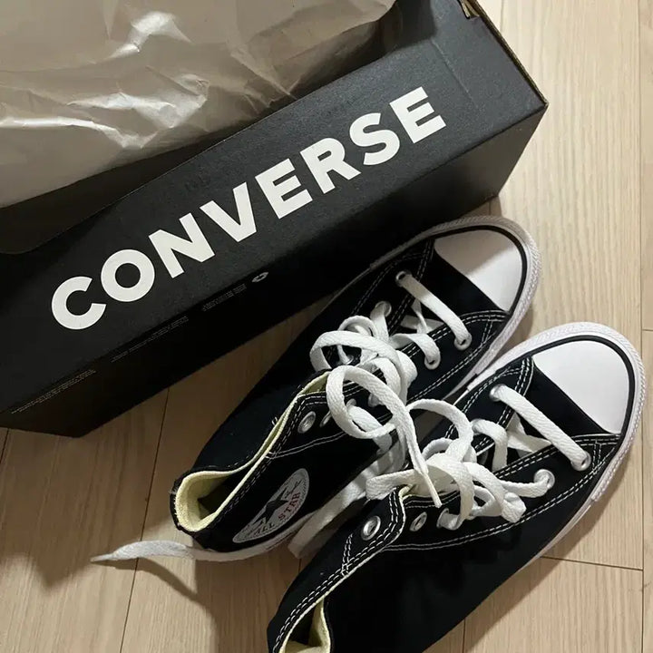 [BUNJANG] Converse Chuck Taylor All-Star High Top Black (US 5.5) / *새상품* 컨버스 하이 블랙(235)