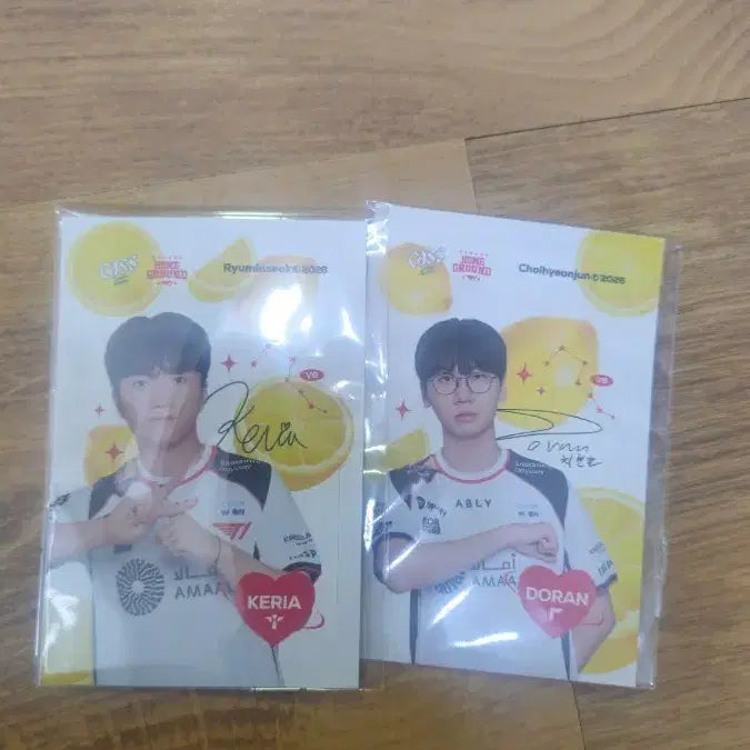 [BUNJANG] T1 Keria Doran CAS Photo Sticker Set / T1 케리아 도란 카스 포토 스티커