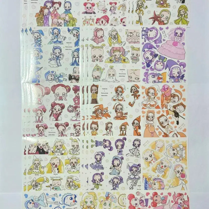 [BUNJANG] Ojamajo Doremi Anime Sticker Set (Mixed Cuts) / 꼬마 마법사 레미 애니 인믹 인스 다꾸 스티커 띵 처분