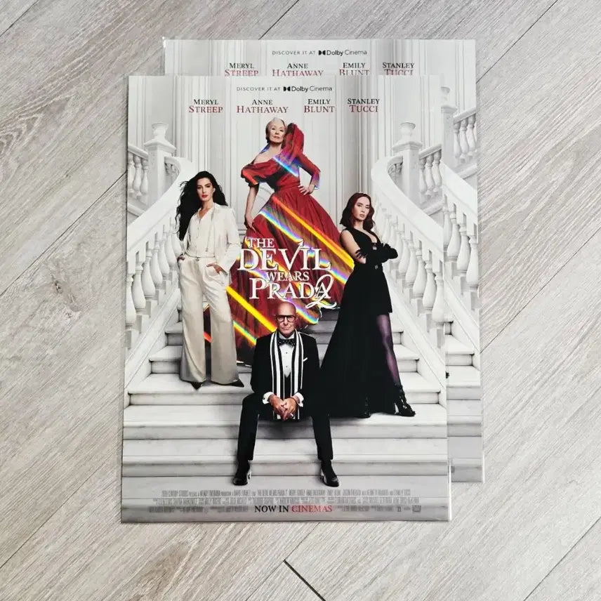 [BUNJANG] The Devil Wears Prada Dolby Cinema A3 Poster / 악마는 프라다를 입는다2 돌비시네마 포스터 A3 돌비포스터 Dolby