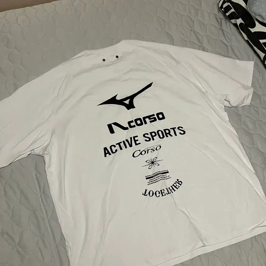 [BUNJANG] Mizuno Il Corsso Short Sleeve T-Shirt / 미즈노 일꼬르소 반팔티셔츠