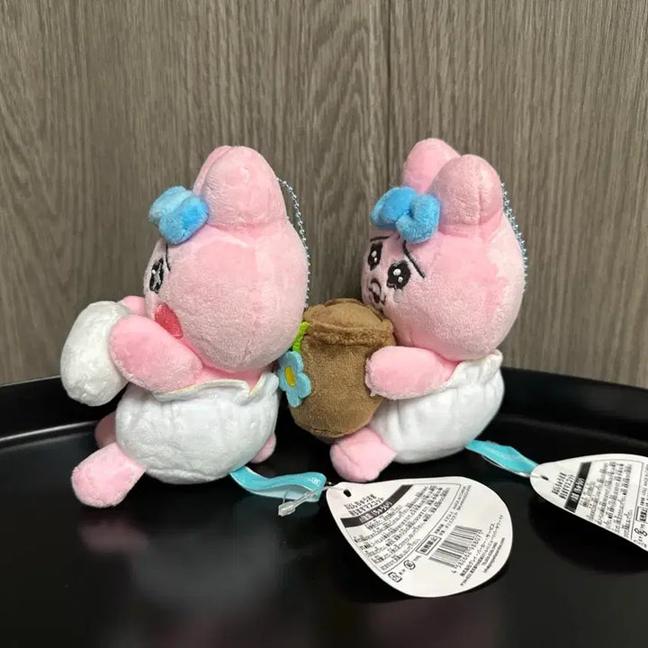 [BUNJANG] Pantsu Usagi Keyring &amp; Mascot Set / (2개일괄) 오판츄 오빤쮸 우사기 키링 마스코트 빤쮸토끼 인형