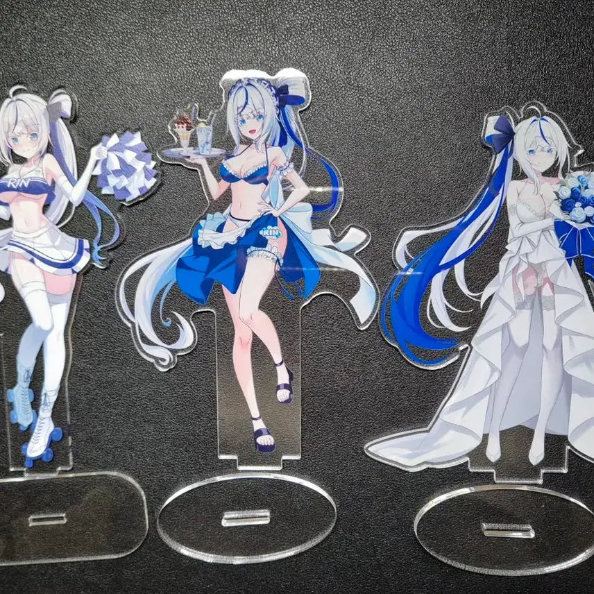[BUNJANG] Aokumo Rin Official Acrylic Standee Set (9 Types) / 스텔라이브 아오쿠모 린 비공식굿즈 정리합니다