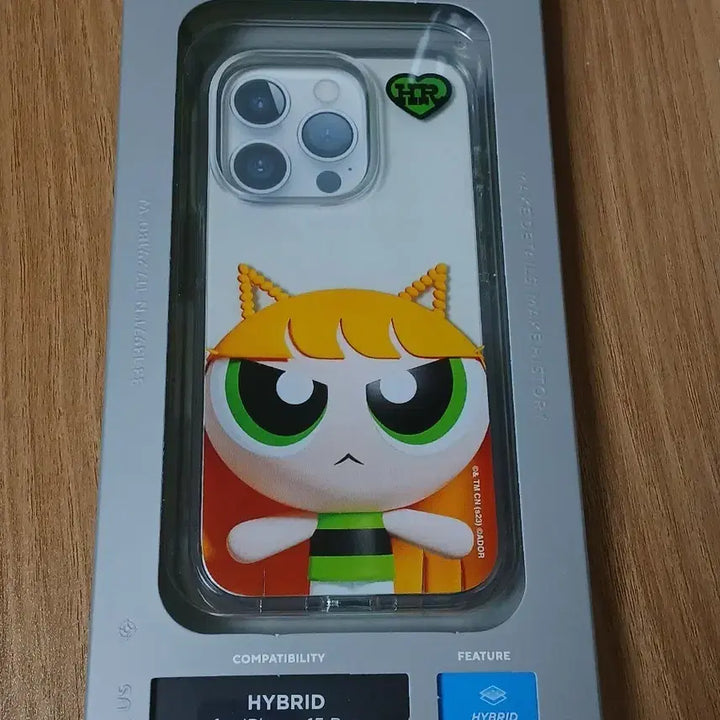 [BUNJANG] NewJeans HAERIN iPhone 15 Phone Case &amp; Photocard Bundle Set / 뉴진스 HAERIN 해린 폰케이스 및 포토카드 일괄