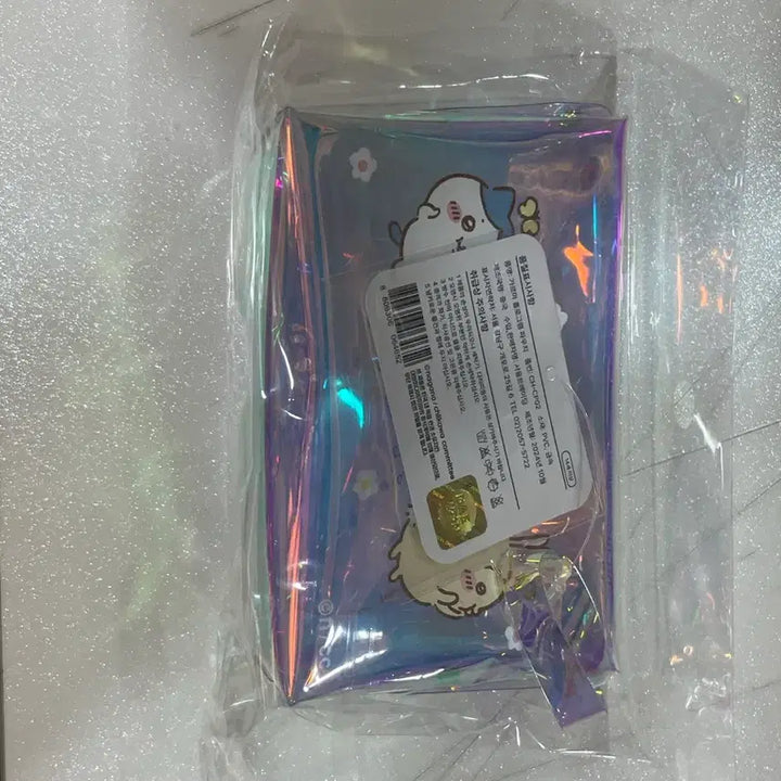 [BUNJANG] Cheekawaii Hachiware Hologram Pouch / 치이카와 하치와레 먼작귀 홀로그램 파우치 새상품