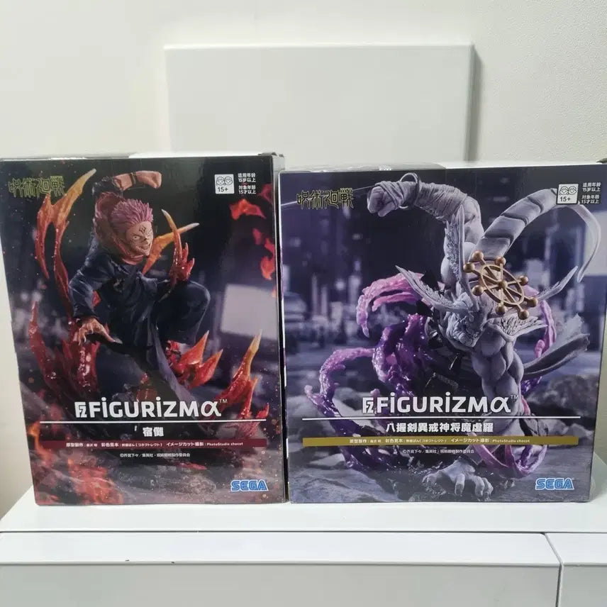 [BUNJANG] SEGA Jujutsu Kaisen Sukuna Mahoraga Set / [미개봉] 세트 SEGA 주술회전 스쿠나 마허라 세가 피규어