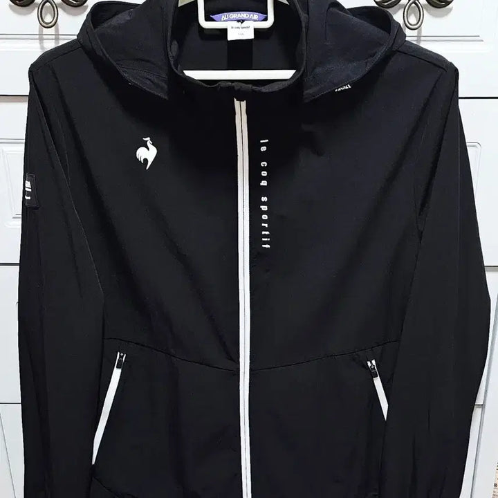 [BUNJANG] le coq sportif 23SS Windbreaker Jacket Black 2XL / [2XL]23SS 르꼬끄 바람막이 자켓 110 (새상품) 블랙 데상트