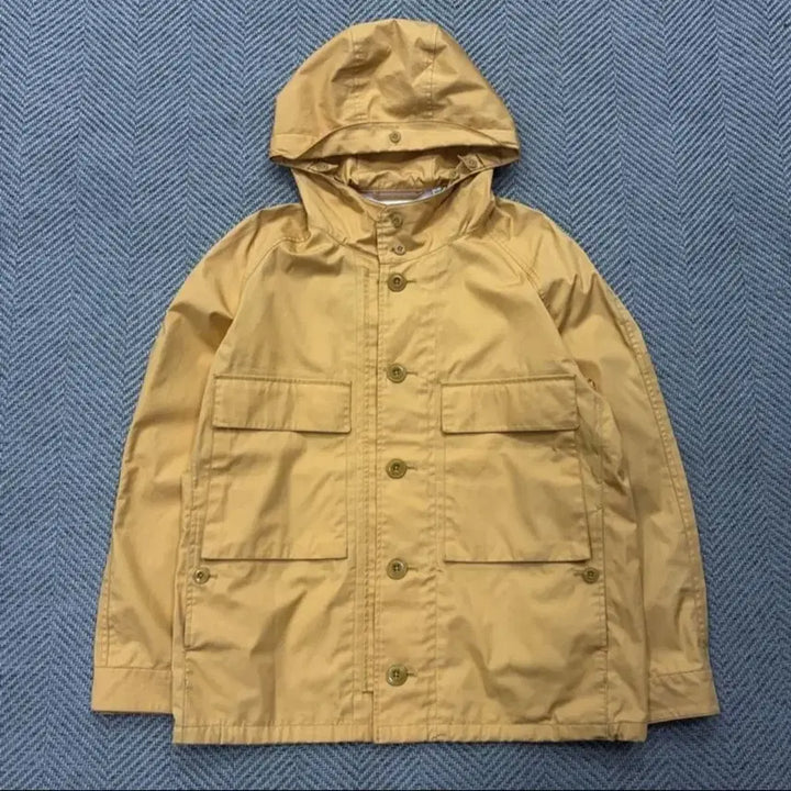 [BUNJANG] Uniqlo x Lemaire Collaboration Cotton Hooded Jacket Rain L / 유니클로x르메르 콜라보 코튼 후드 자켓 레인 L