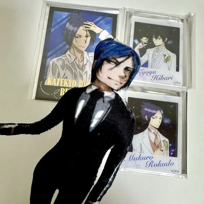 [BUNJANG] Reborn! Rokudo Mukuro Plush Doll / 가히리 가정교사히트맨리본 로쿠도 무쿠로 포카 이상하게 웃긴 인형