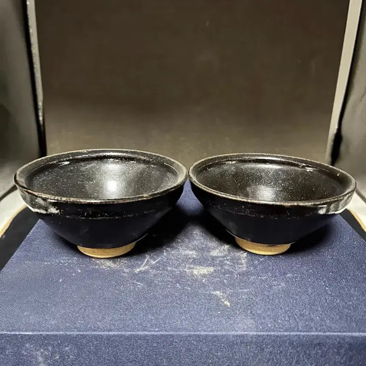 [BUNJANG] Authentic Southern Song Dynasty Tea Cup (Pair) / 진품 남송시대 건요과 찻잔