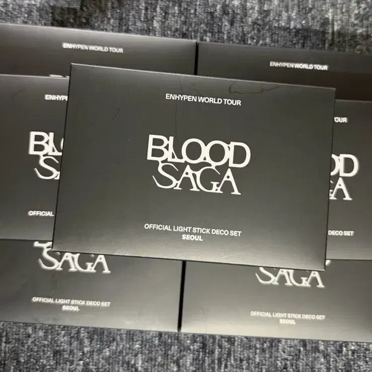[BUNJANG] ENHYPEN Blood Type Ver.2 Light Stick Deco Set / ENHYPEN 블러드사가 Deco Set Ver.2