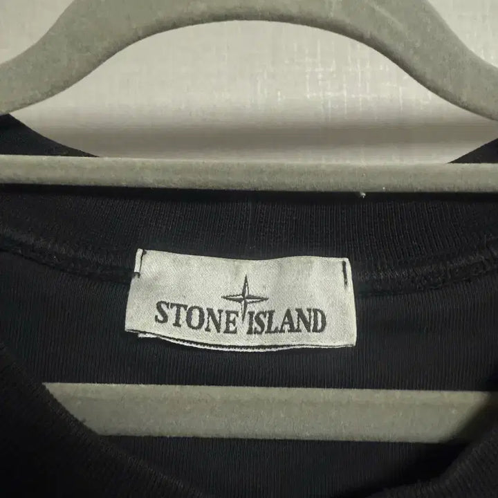 [BUNJANG] Stone Island Black Sweatshirt 3XL / 신형 스톤아일랜드 블랙 맨투맨 3xl