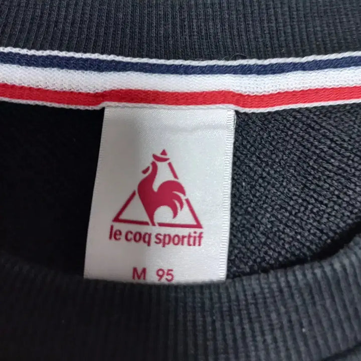 [BUNJANG] Le Coq Sportif Black Sweatshirt / 르꼬끄  블랙 맨투맨 95