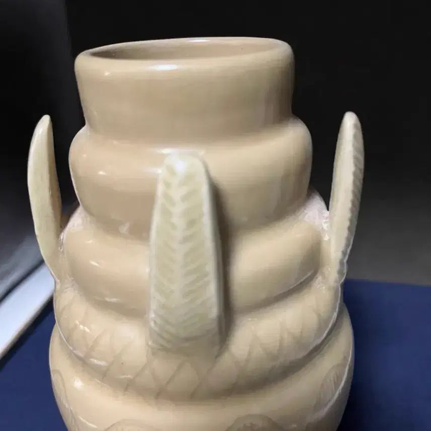 [BUNJANG] Northern Song Dynasty Yue Ware Celadon Vase / 진품  남송시대 월요