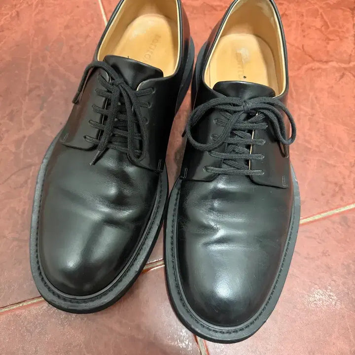 [BUNJANG] Bottega Veneta Derby Black Shoes Size 41 / 보테가베네타 더비 블랙 41