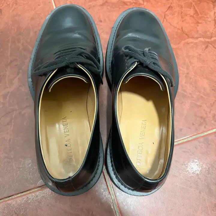 [BUNJANG] Bottega Veneta Derby Black Shoes Size 41 / 보테가베네타 더비 블랙 41