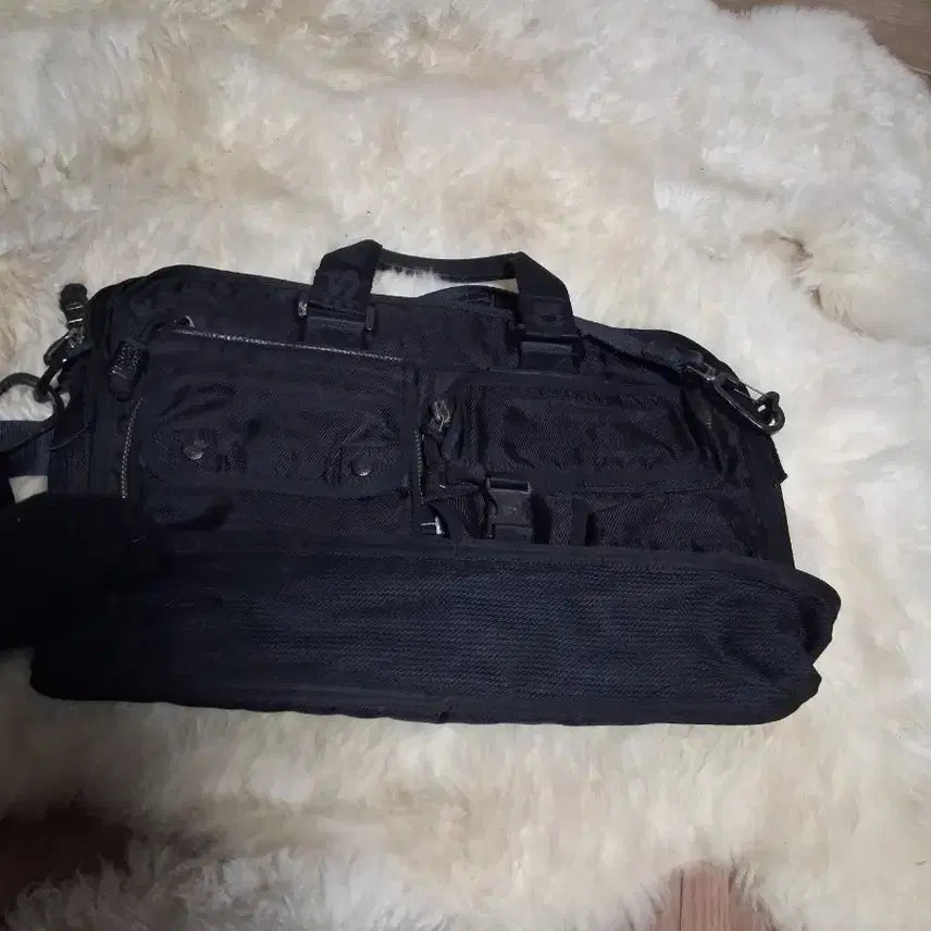 [BUNJANG] Diesel Black Briefcase Tote Bag / DIESEL 디젤 블랙 서류 가방 토트백
