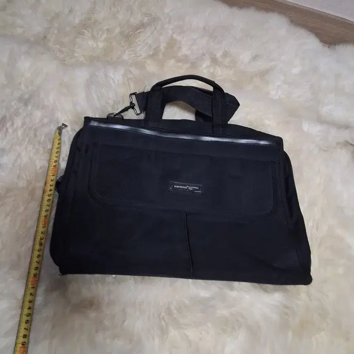 [BUNJANG] Basic House Black Briefcase / 베이직하우스 블랙 서류 가방