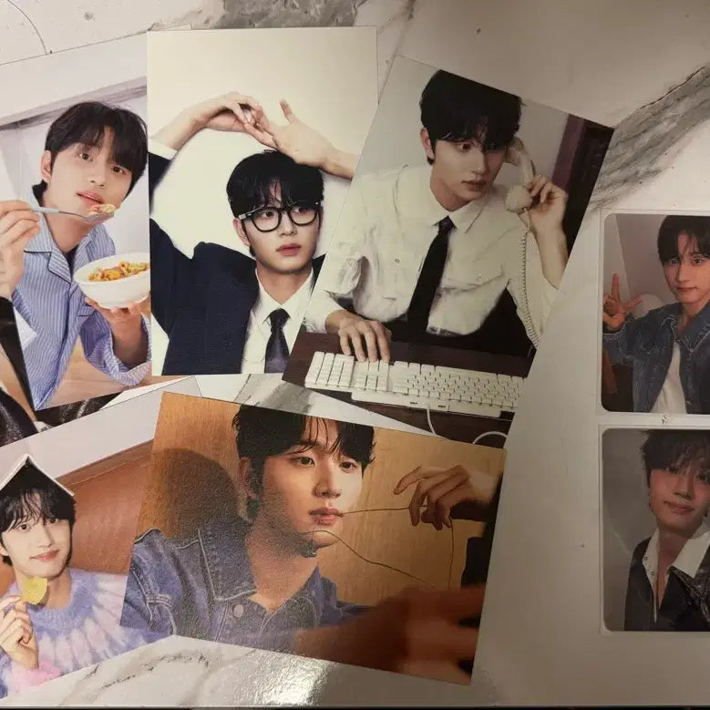 [BUNJANG] Kim Jae Won Signed Postcard, Photocard, and Special Set Bundle / 배우 김재원 시그 엽서, 포카, 싸폴 일괄 판매합니다
