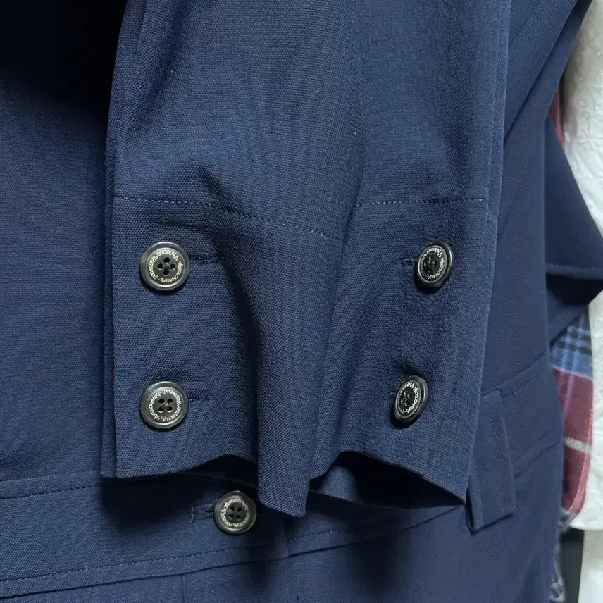 [BUNJANG] Vivienne Westwood Navy Shirt Dress Size 40 / 비비안웨스트우드 셔츠원피스 네이비 40사이즈
