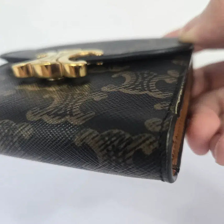 [BUNJANG] Celine Triope Three-Fold Medium Wallet / [OS]셀린느 지갑 트리오페 3단 중지갑