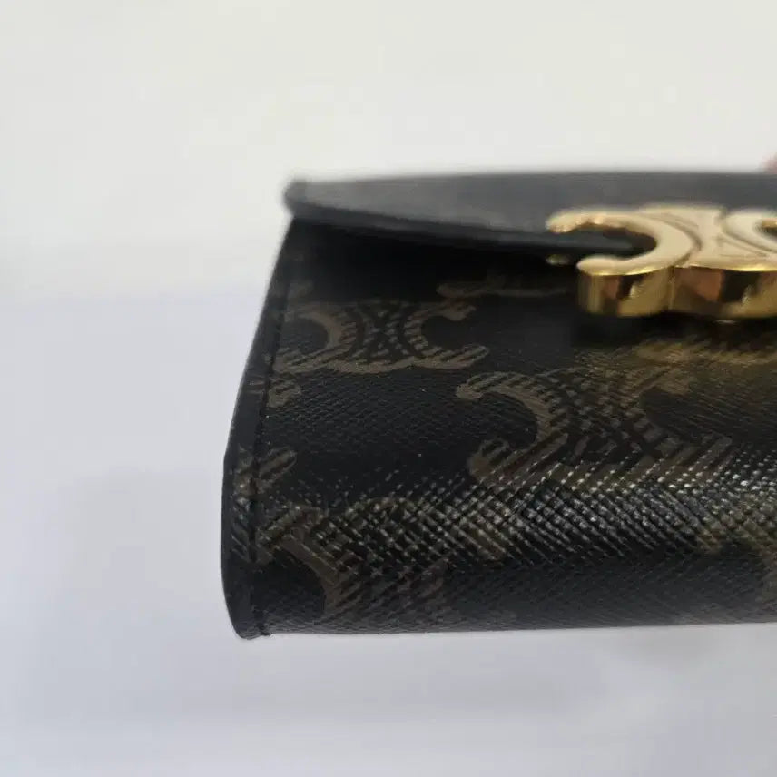 [BUNJANG] Celine Triope Three-Fold Medium Wallet / [OS]셀린느 지갑 트리오페 3단 중지갑