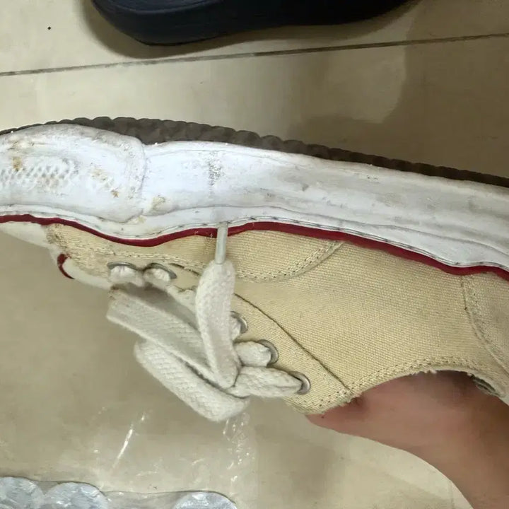 [BUNJANG] Mihara Yasuhiro Peterson Canvas Sneakers / 미하라 야스히로 피터슨 38사이즈