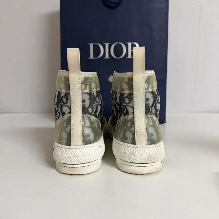 [BUNJANG] Dior B23 Oblique High-top Sneakers / [정품/S+급] 디올 B23 오블리크 하이탑 41
