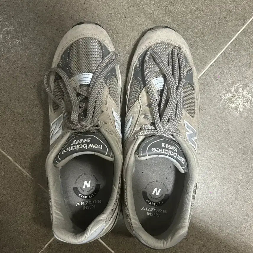 [BUNJANG] New Balance 991 Grey UK Made 295 / 뉴발란스 991 그레이 295