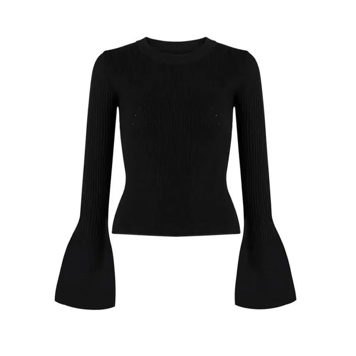 [BUNJANG] Misssohn x Halo Effect Moon Bell Knit - Black / 미스손 할로이펙트 cfcl 니트