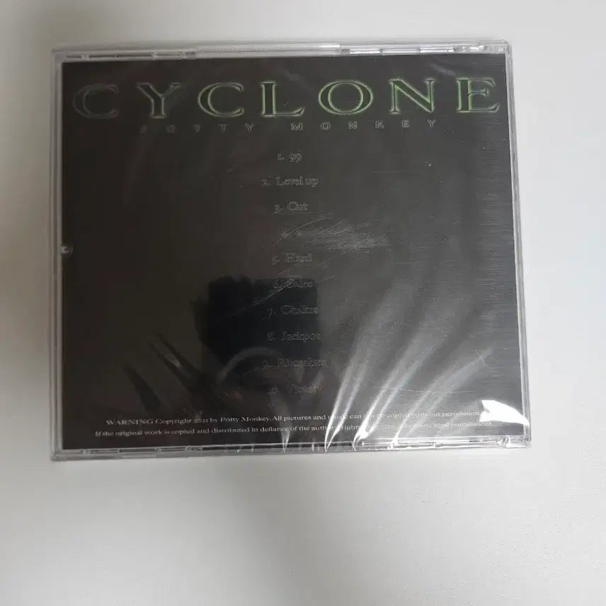 [BUNJANG] Potty Monkey CYCLON Photocard Holder (Sealed) / potty monkey(포티 몽키, 최홍철) - CYCLON 미개봉