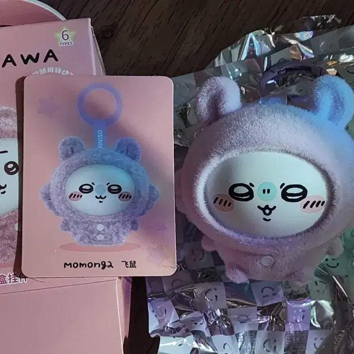 [BUNJANG] Miniso Chiikawa Momonga Face Change Figure / 미니소 치이카와 페이스 체인지 모몽가 피규어 팝니다