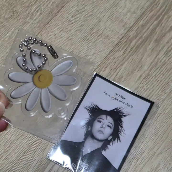 [BUNJANG] G-Dragon GD 818 BLOOM Poster Postcard Keychain Set / 지드래곤 GD 옥스포드 818 BLOOM 포스터 엽서,키링