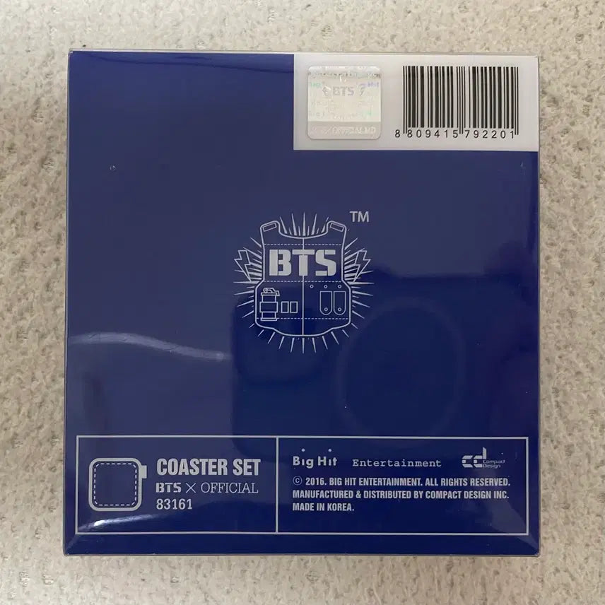 [BUNJANG] BTS Jungkook Designed Silicone Coaster / 방탄소년단 코스터