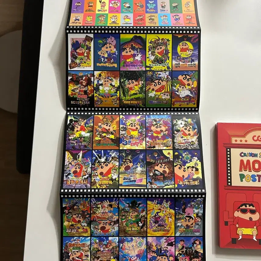[BUNJANG] CGV Crayon Shin-chan Postcard + Sticker Set / CGV 짱구 엽서 + 스티커