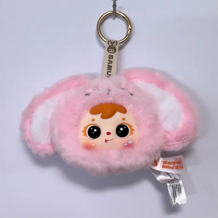 [BUNJANG] Samuel Rabbit Double-Sided Mirror Charm / 사무엘 양면거울 투눈 토끼 인형 키링