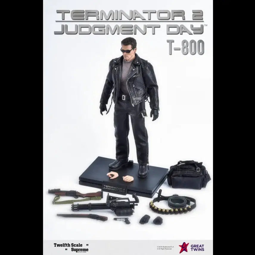 [BUNJANG] GreatTwins 1/12 Scale Terminator 2 Arnold Figure / 1/12 그레이트트윈스 터미네이터2 아놀드