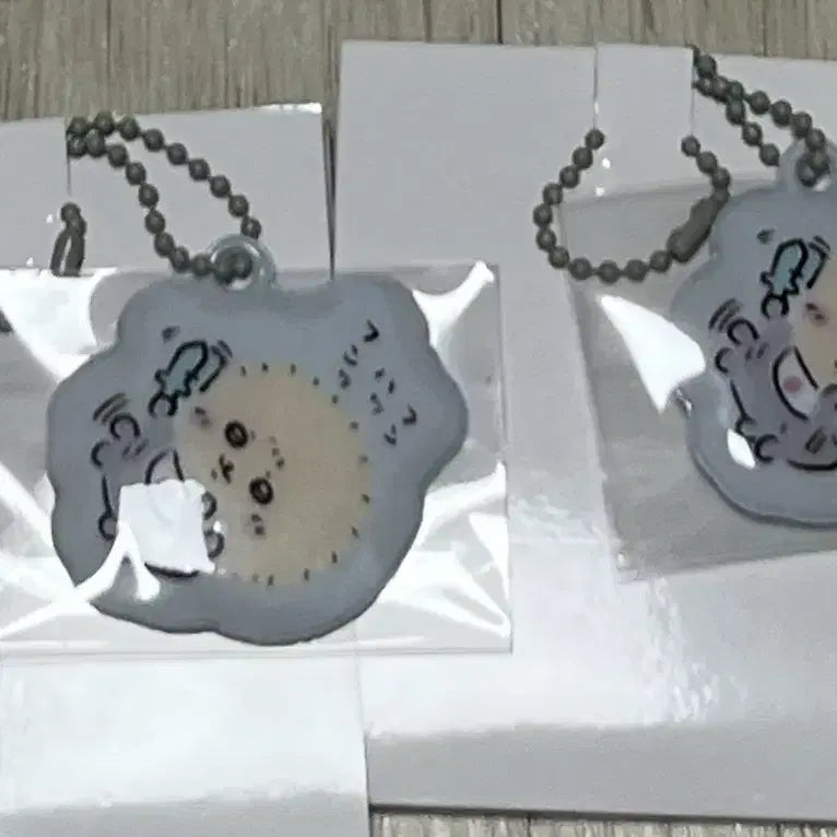 [BUNJANG] Chiikawa Baby Pop-Up Soft Keychain Racco / 치이카와 베이비 팝업 말랑키링 랏코