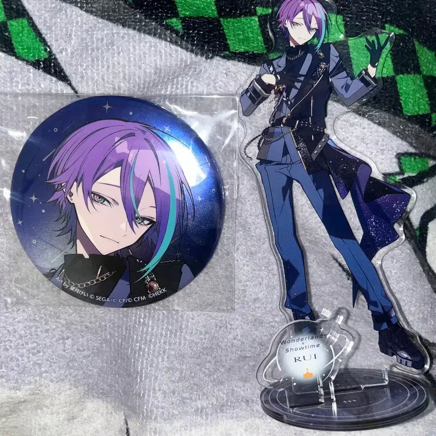 [BUNJANG] Ensemble Stars! x Project Sekai Fusion Acrylic Badge - Rui Kamishiro / 프세카 루이 앙스타 콜라보 퓨전 아크릴 뱃지