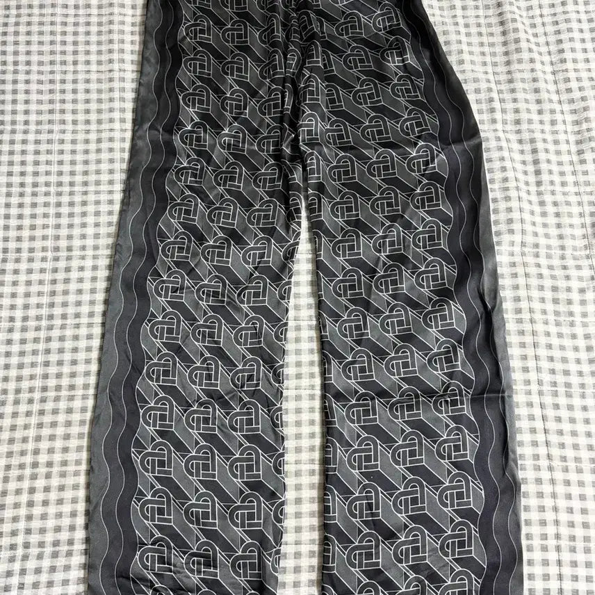 [BUNJANG] Casablanca Heart Monogram Track Pants Black / (M) 카사블랑카 하트 모노그램 트랙팬츠 블랙