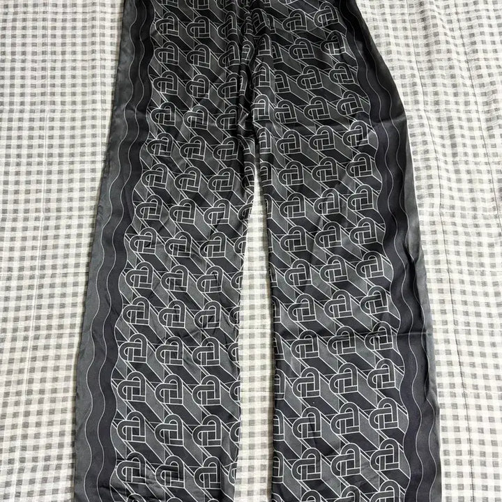 [BUNJANG] Casablanca Heart Monogram Track Pants Black / (M) 카사블랑카 하트 모노그램 트랙팬츠 블랙