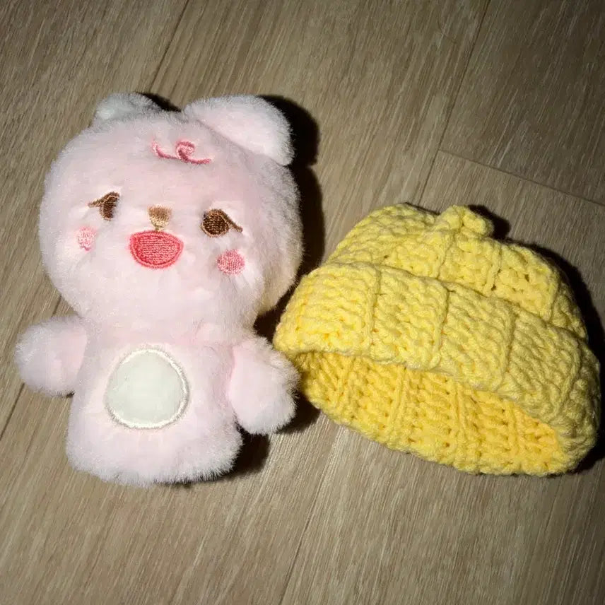 [BUNJANG] Filkki Finger Puppet with Knitted Hat / 필끼 쁘멀 손가락 인형