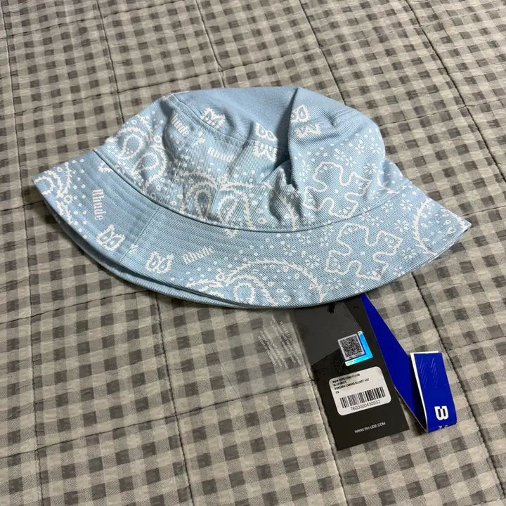 [BUNJANG] Rhude Bandana Bucket Hat Light Blue / (OS) Rhude 루드 반다나 버킷햇 라이트블루
