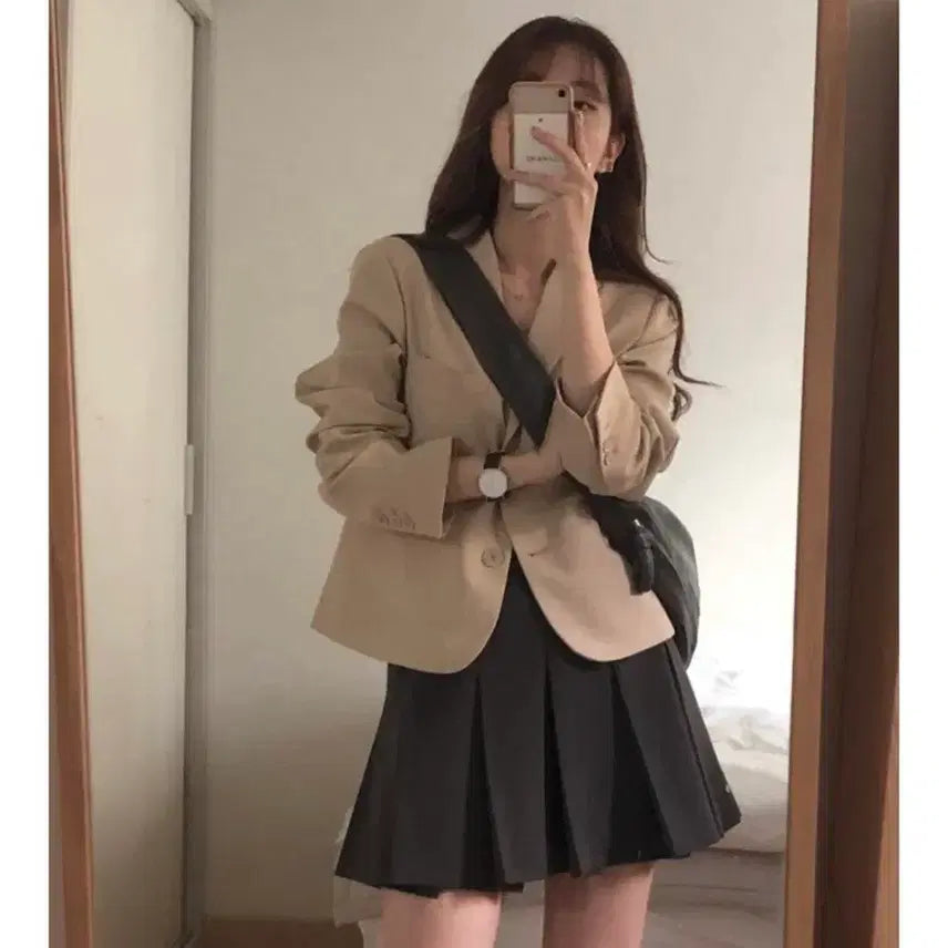 [BUNJANG] Archive J2U Beige Jacket / 아카이브제이투유 베이지 자켓(가격내림)