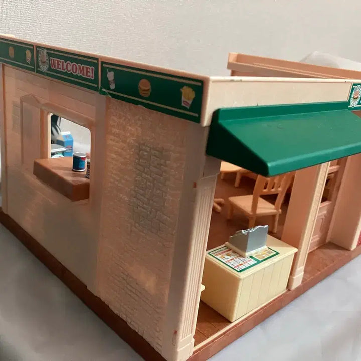 [BUNJANG] Sylvanian Families Old Hamburger Shop (Discontinued) / 실바니안 올드 햄버거 가게