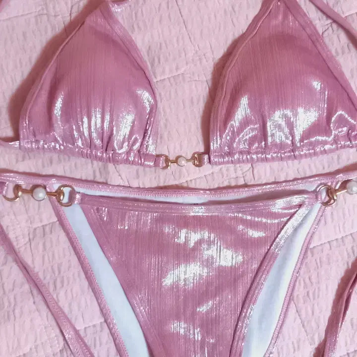 [BUNJANG] Swimsuit Set Sports Bra (3-Piece Bundle) / 수영복 세트 스포츠 브라 총 3벌 새상품